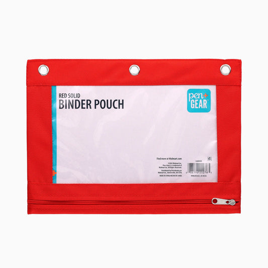 Bolsa lapicera Pen+Gear, con orificios para carpeta