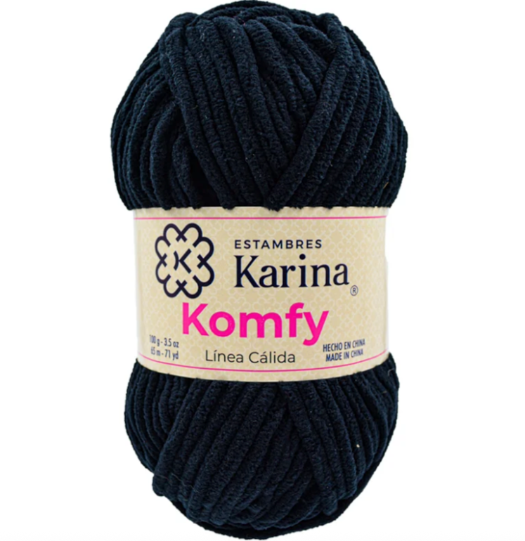 Estambre Komfy tipo chenille