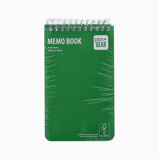 Libreta de notas Pen+Gear con espiral y papel rayado, 3 x 5 pulgadas, 80 hojas