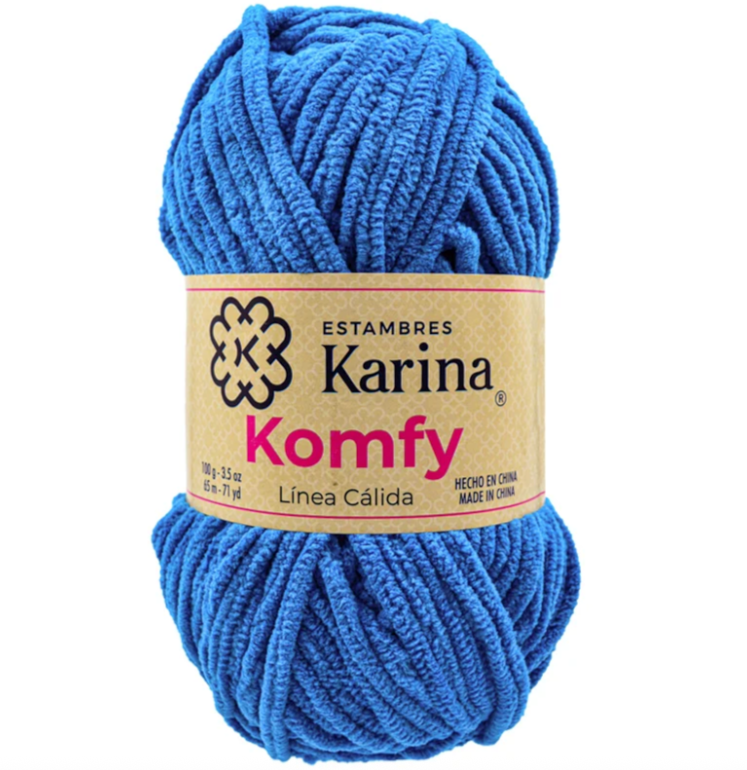 Estambre Komfy tipo chenille