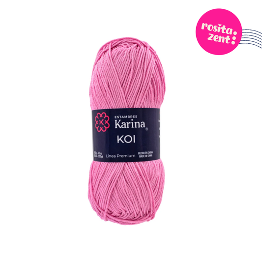 Hilaza de algodón mercerizado KOI