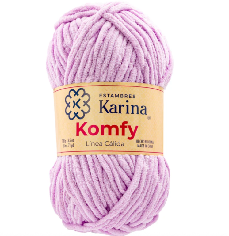 Estambre Komfy tipo chenille