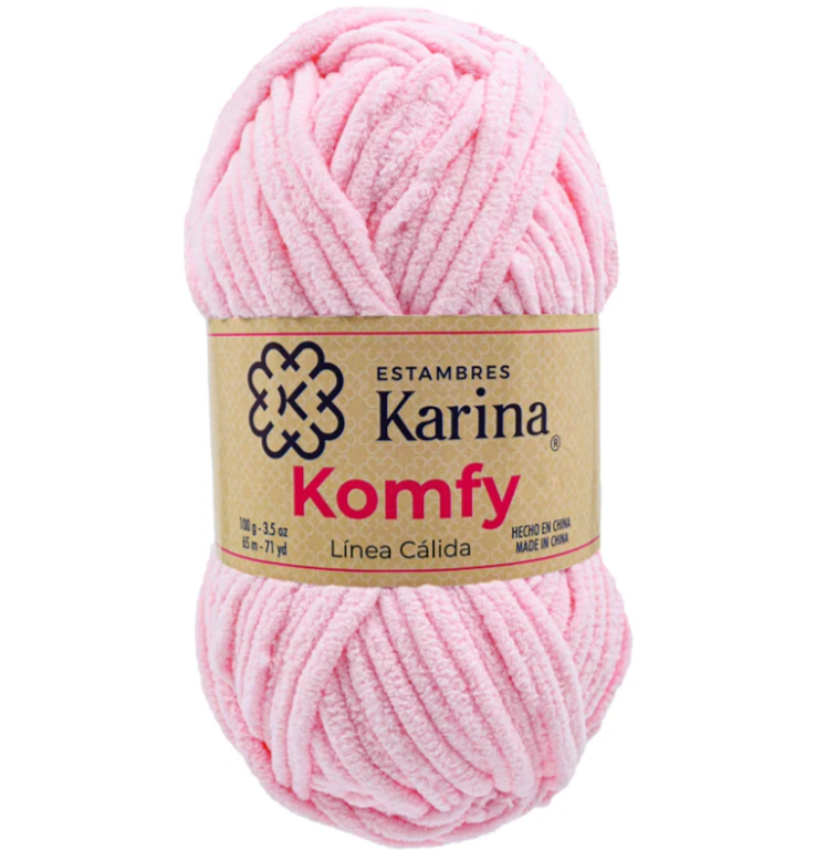 Estambre Komfy tipo chenille