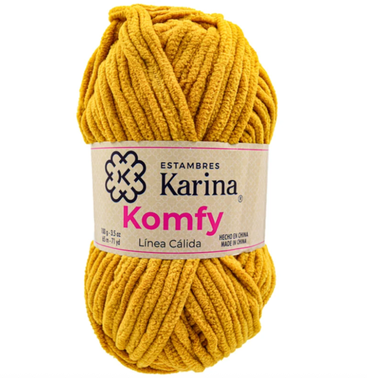 Estambre Komfy tipo chenille