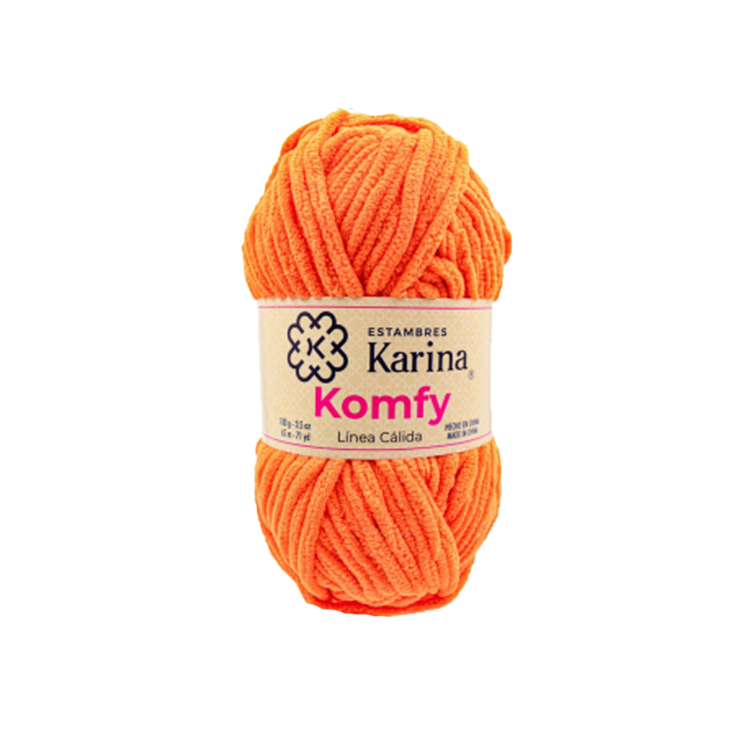 Estambre Komfy tipo chenille