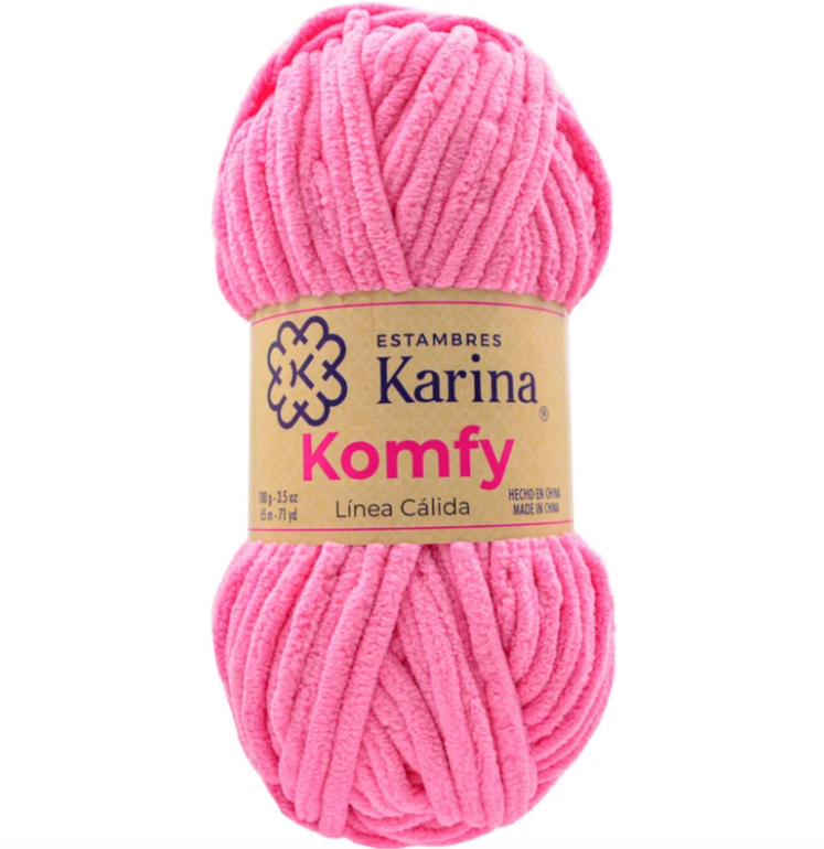 Estambre Komfy tipo chenille