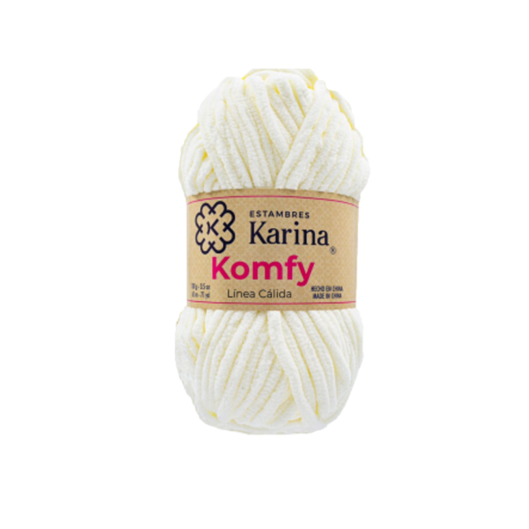 Estambre Komfy tipo chenille