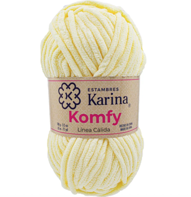 Estambre Komfy tipo chenille