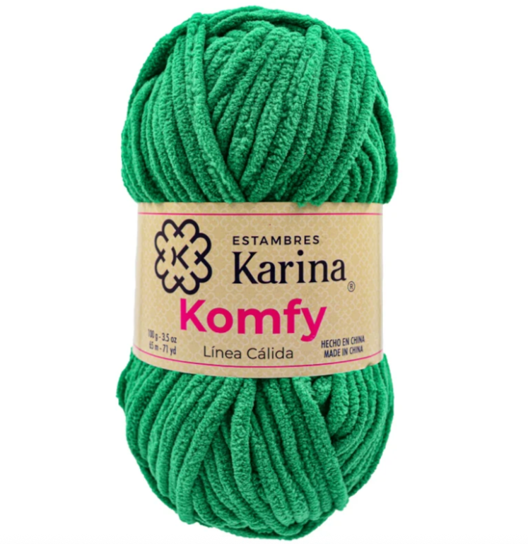 Estambre Komfy tipo chenille