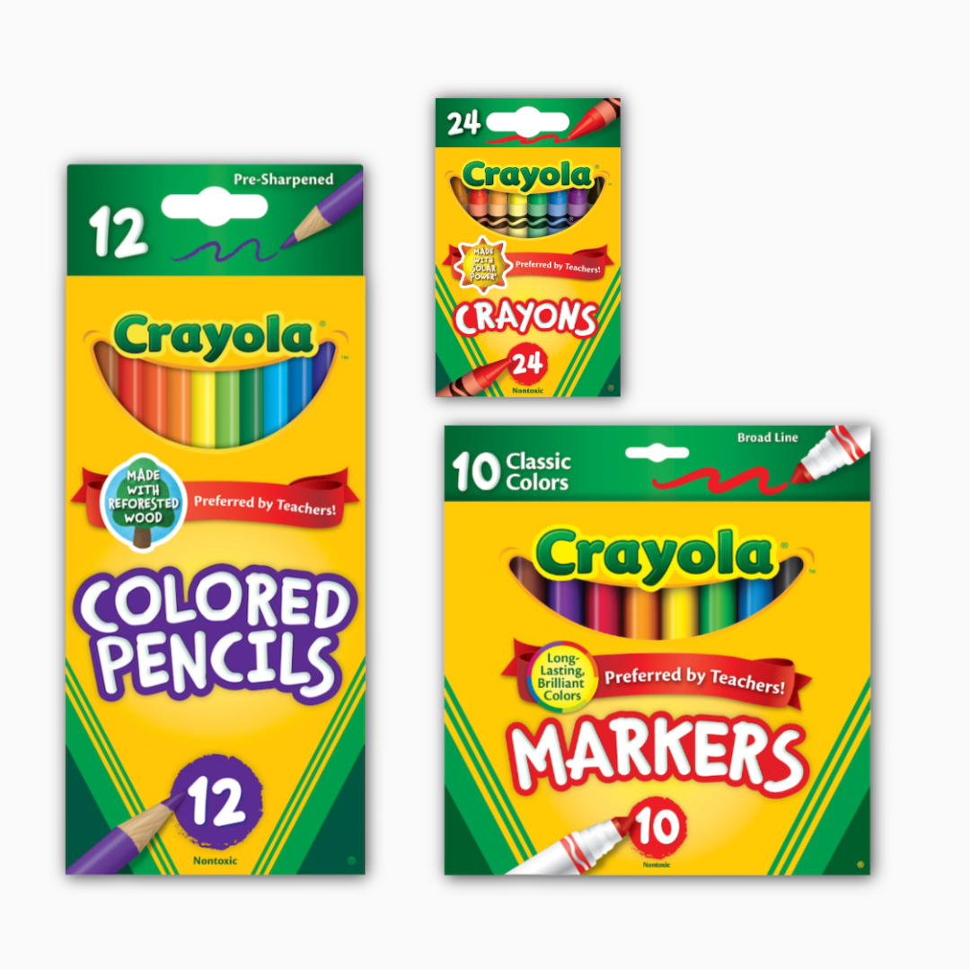 Paquete de útiles escolares básico