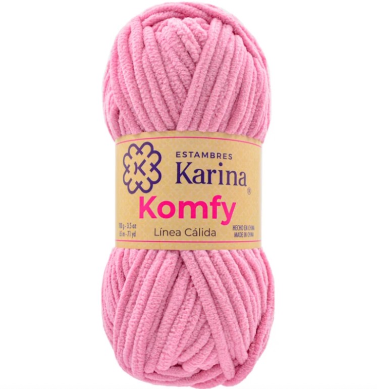 Estambre Komfy tipo chenille