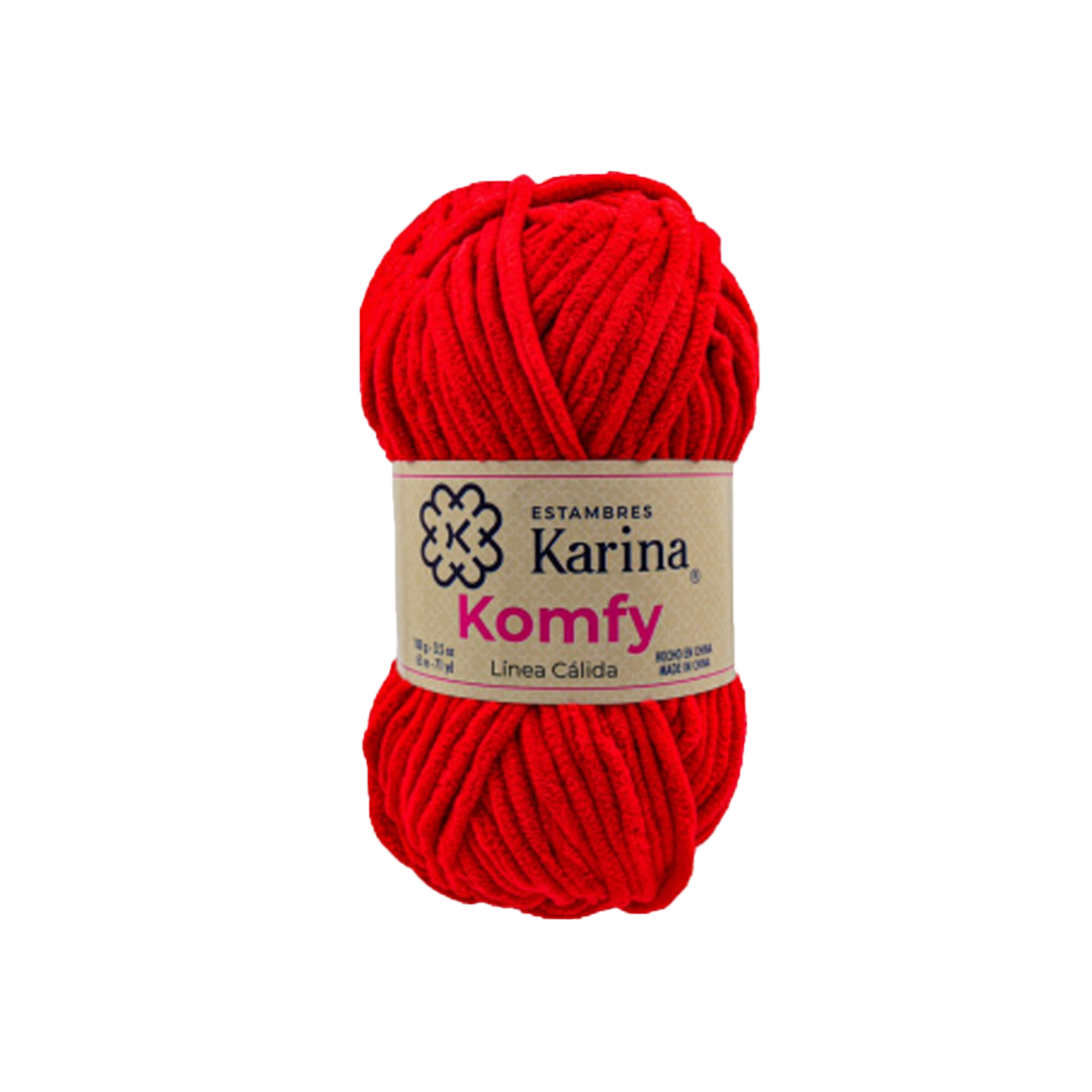 Estambre Komfy tipo chenille