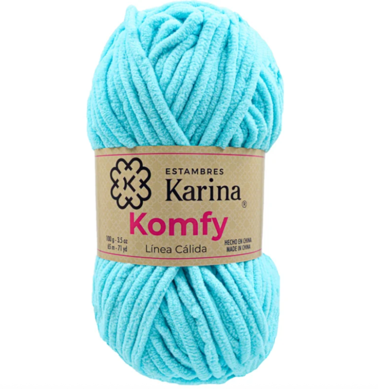 Estambre Komfy tipo chenille