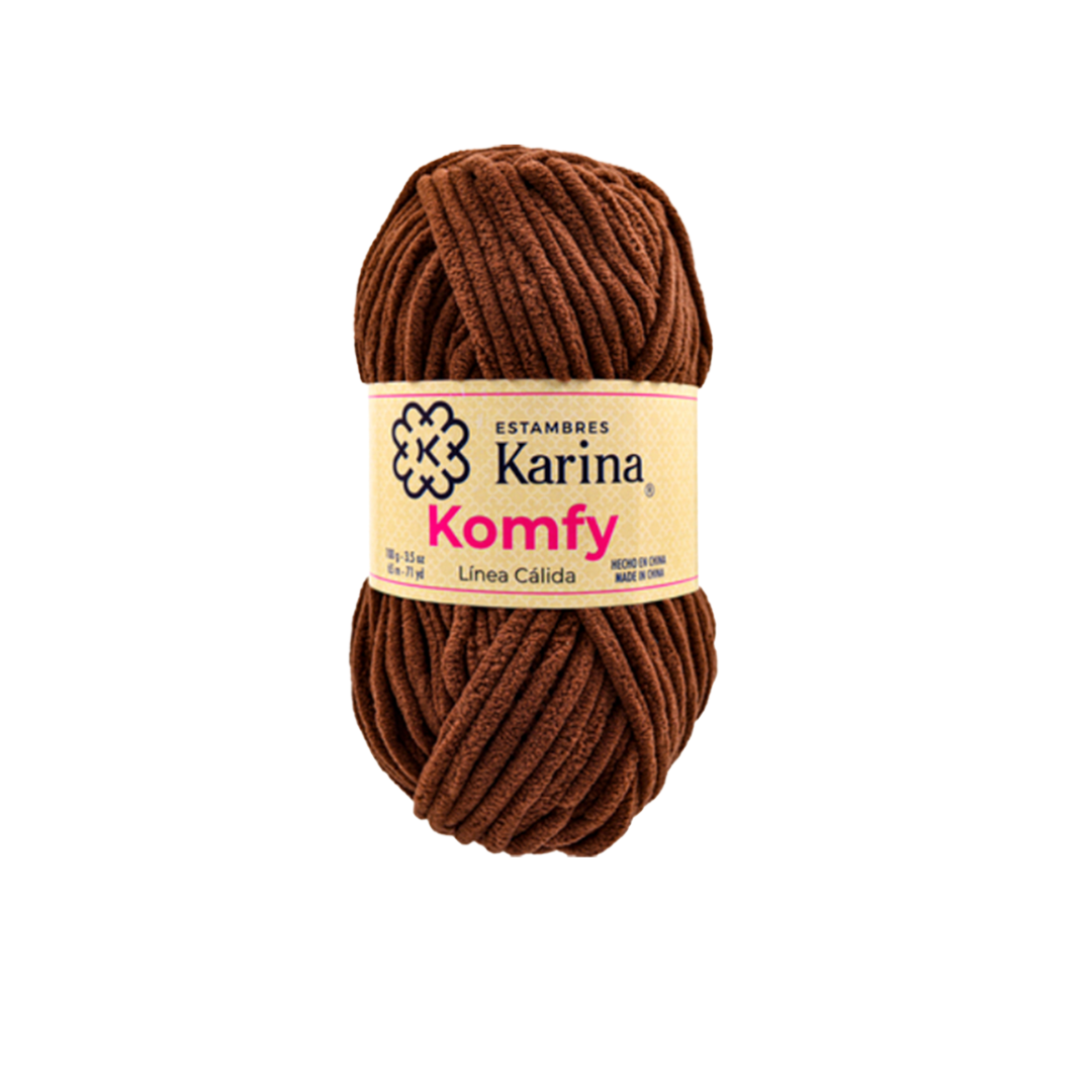 Estambre Komfy tipo chenille