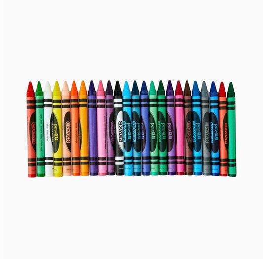 Crayones Pen & Gear, 24 piezas, útiles escolares para niños 3+