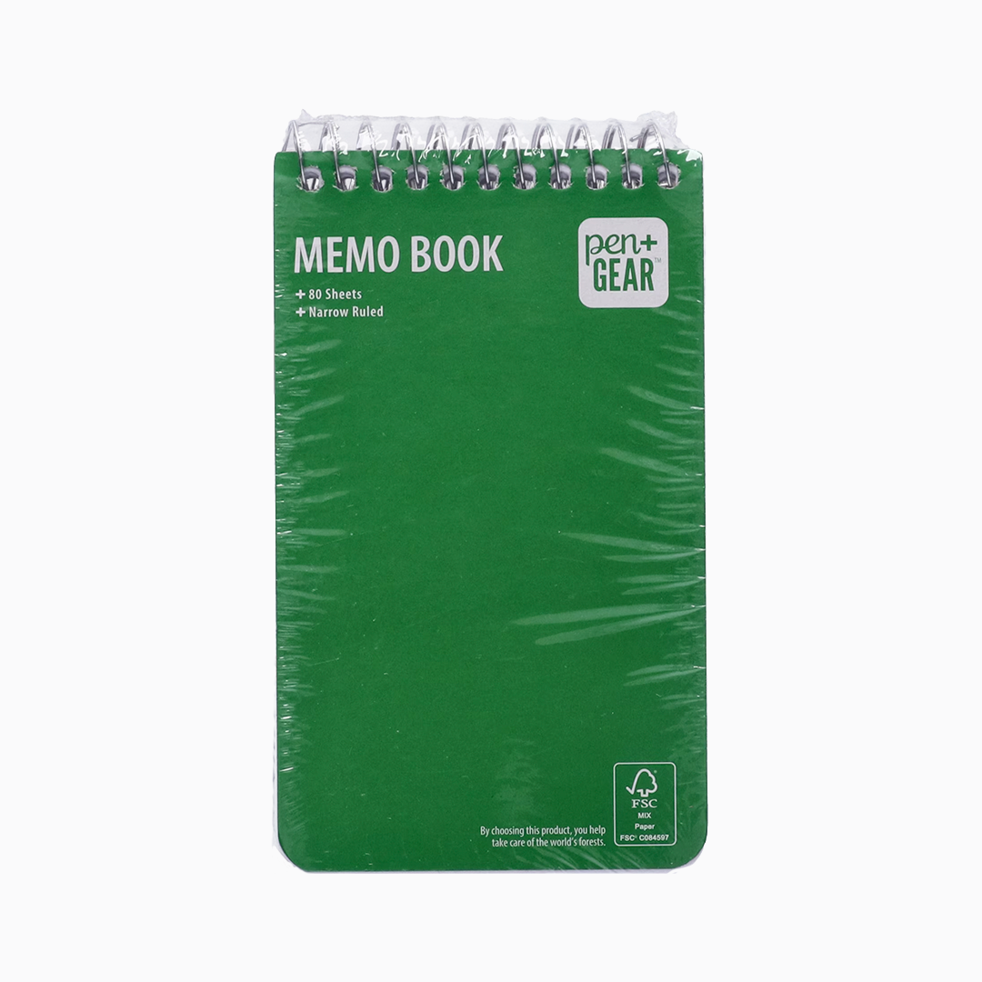 Libreta de notas Pen+Gear con espiral y papel rayado, 3 x 5 pulgadas, 80 hojas